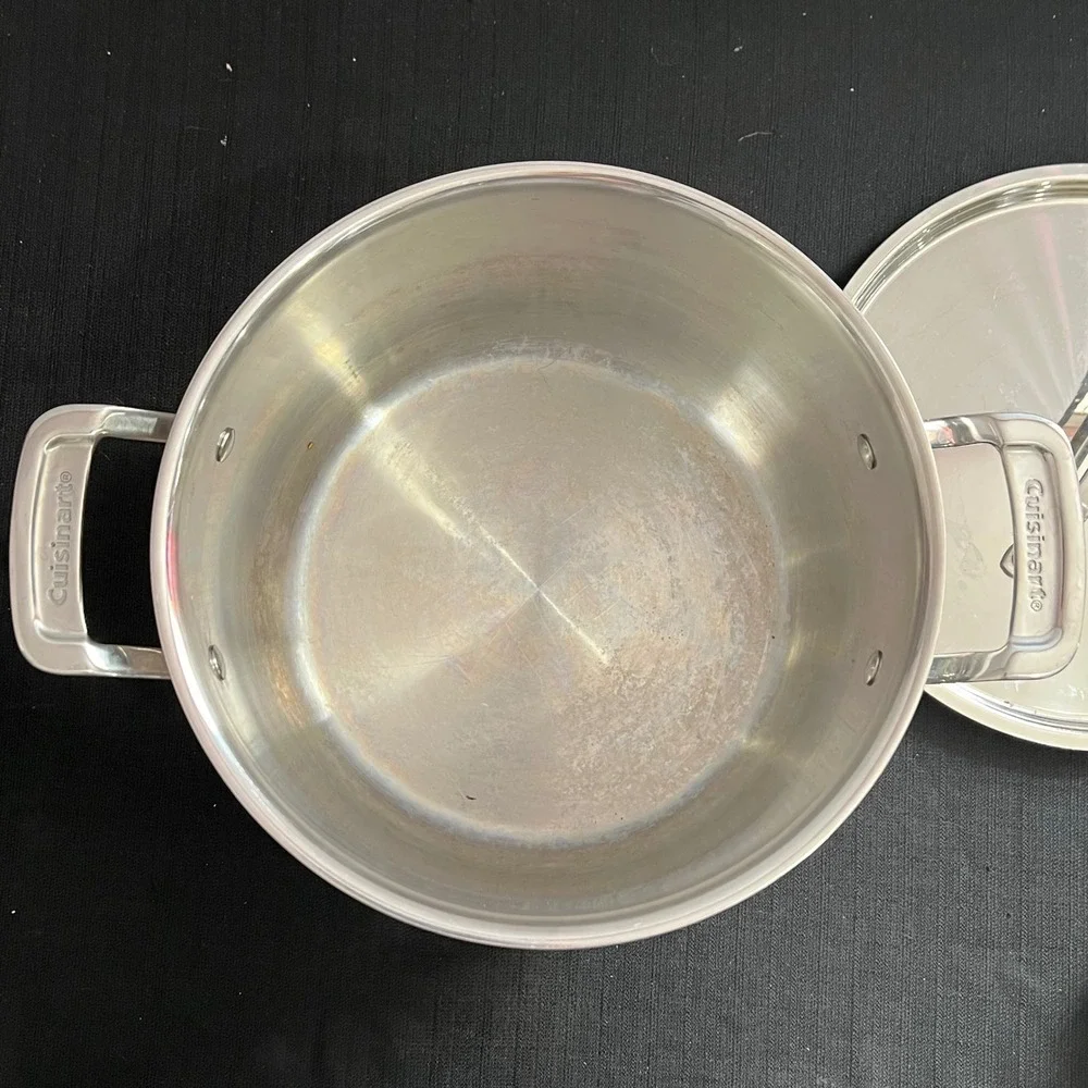 Cuisinart MCP66-24N Multi-Clad Pro Stainless Steel 8 Qt Stockpot with Lid Silver